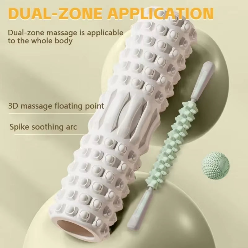 Yoga Foam Roller Pilates Yoga Exercise Back Muscle Massage Roller Stretching Exercise Yoga Fitness Training Roller Gym Fitness